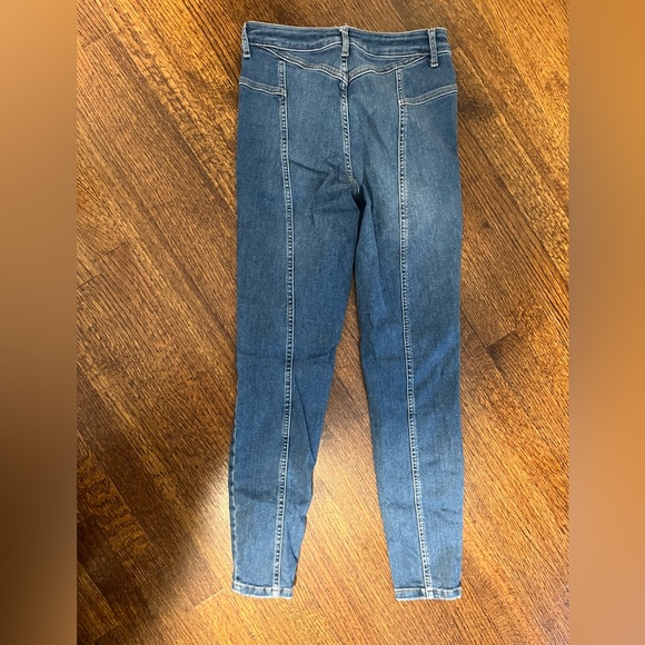 Free People Riley Seamed Skinny Jeans - Picture 2 of 6